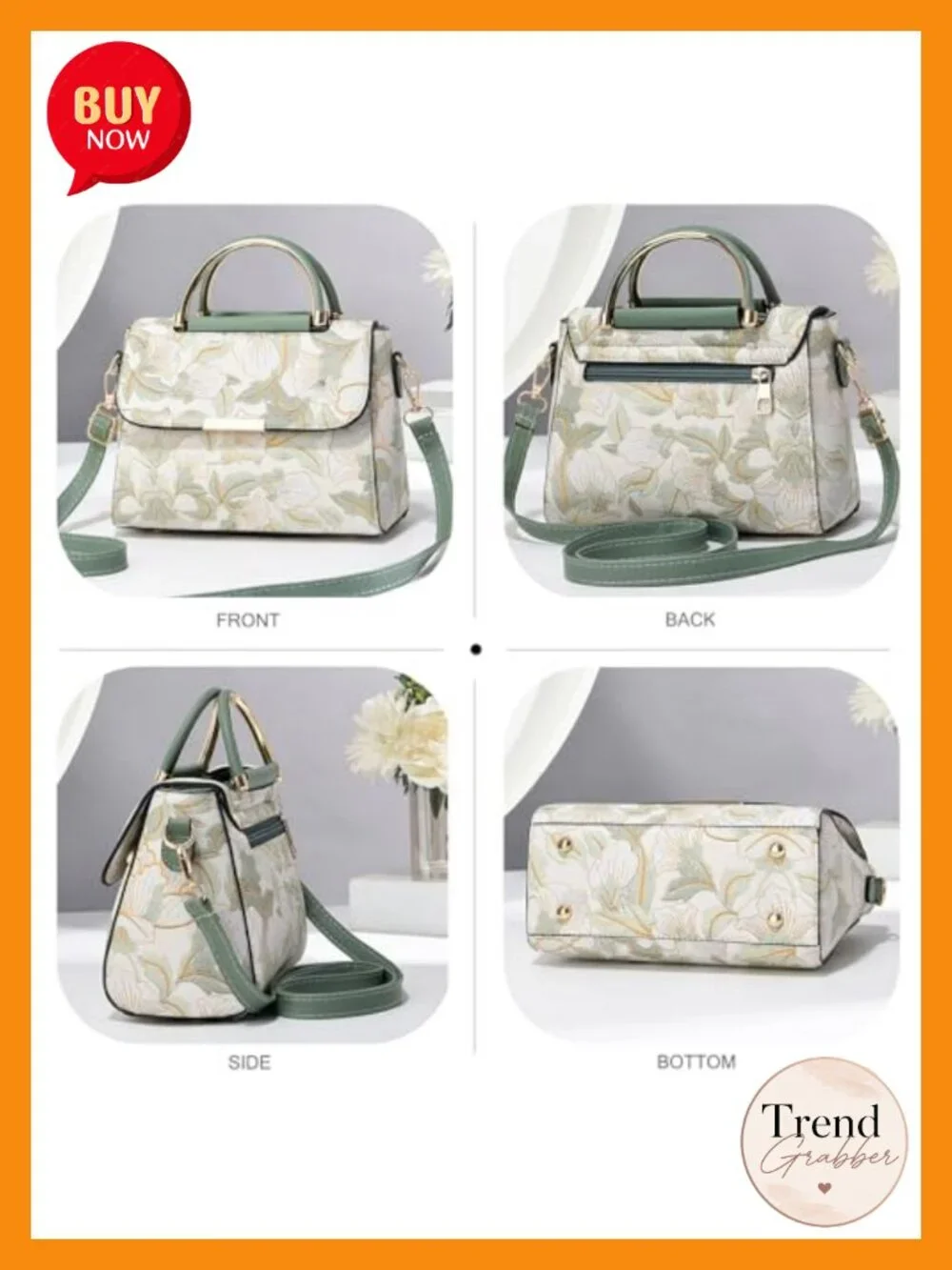 Small Shoulder Bag Crossbody Bag with Flap Top Handle PU Leather Handbags